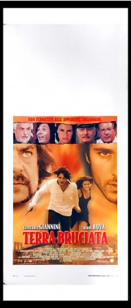 1999 * Locandina Cinema "Terra Bruciata - Giancarlo Giannini, Michele Placido, Raoul Bova" Drammatico (B+)