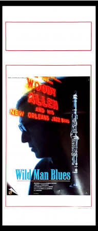 1998 * Locandina Cinema "Wild Man Blues - Woody Allen" Documentario (A-)