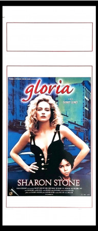 1999 * Locandina Cinema "Gloria - George C. Scott, Sharon Stone, Sidney Lumet" Drammatico (A-)