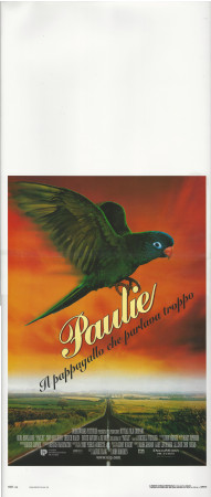1998 * Locandina Cinema "Paulie - Il Pappagallo che Parlava Troppo - John Roberts" Fantastico (B+)