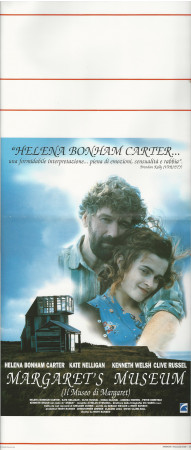 1998 * Locandina Cinema "Margaret's Museum - Helena Bonham Carter, Kenneth Welsh" Drammatico (A-)