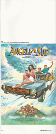 1992 * Locandina Cinema "Angeli a Sud - Paco Reconti, Ottavia Piccolo" Drammatico (A-)