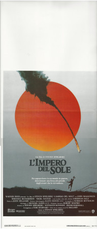 1988 * Locandina Cinema "L'Impero del Sole - Steven Spielberg" Dramma (B+)