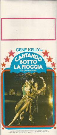 ND (1952) * Locandina Cinema "Cantando Sotto la Pioggia - Gene Kelly" Musical (B)