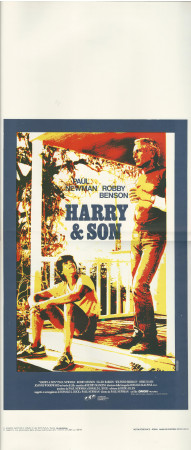 1984 * Locandina Cinema "Harry & Son - Paul Newman, Robby Benson" Commedia (A-)