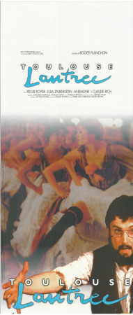 1998 * Locandina Cinema "Toulouse Lautrec - Claude Rich, Régis Royer Anémone, Elsa Zylberstein" Dramma (A-)