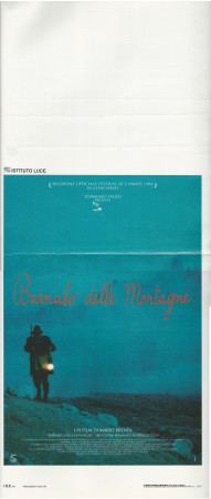 1994 * Locandina Cinema "Barnabo Delle Montagne - Marco Pauletti, Duilio Fontana, Carlo Caserotti" Dramma (B)