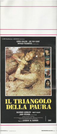 1988 * Locandina Cinema "Il Triangolo Della Paura - Donald Pleasence, Lee Van Cleef, Lewis Collins " Avventura (B+)
