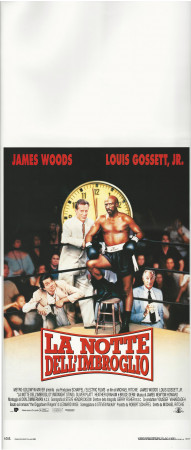 1993 * Locandina Cinema "La Notte Dell'Imbroglio - James Woods, Louis Gossett Jr" Dramma (A-)