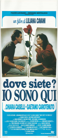 1993 * Locandina Cinema "Dove Siete? Io Sono Qui - Chiara Caselli, Gaetano Carotenuto" Dramma (A-)