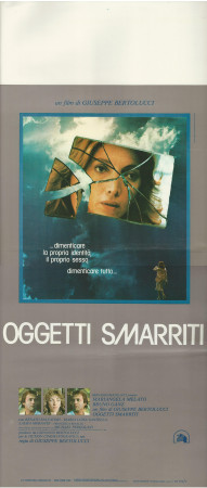 1980 * Locandina Cinema "Oggetti Smarriti - Bruno Ganz, Mariangela Melato, Maria Luisa Santella" Dramma (B+)