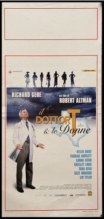 2000 * Locandina Cinema "Il Dottor T E Le Donne - Richard Gere, Liv Tyler" Commedia (A-)