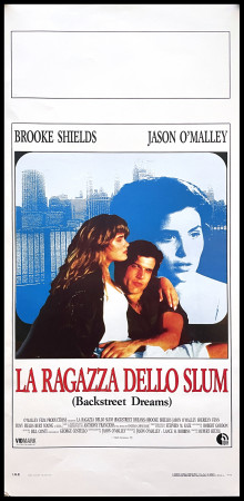1990 * Locandina Cinema "La Ragazza dello Slum - Brooke Shields" Drammatico (B+)