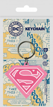 Portachiavi * Fumetti “Supergirl – Logo" Merchandise Ufficiale (RK38057)