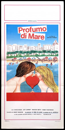 1982 * Locandina Cinema "Profumo di Mare - David Niven, Maggie Smith" Commedia (B+)