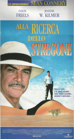 1994 * Locandina Cinematografica Originale “Alla Ricerca Dello Stregone - Sean Connery"