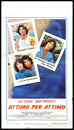 1978 * Locandina Cinema "Attimo per Attimo - Lily Tomlin, John Travolta" Commedia (B)