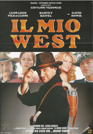 1998 * Locandina Cinematografica Originale “Il Mio West - Leonardo Pieraccioni"