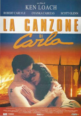 1996 * Locandina Cinematografica Originale “La Canzone di Carla - Robert Carlyle"