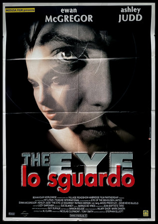 1999 * Manifesto 2F Cinema "The Eye - Lo Sguardo - Jason Priestley, Ewan McGregor" Giallo (B+)