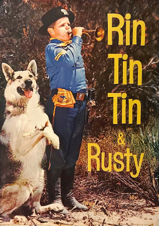 1970 * Poster Originale "RIN TIN TIN e Rusty" Milano, Italia (B+)
