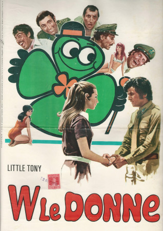 1970 * Locandina Cinematografica Originale “W Le Donne - Little Tony"