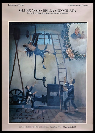 1982 * Manifesto, Poster Arte "Gli Ex Voto della Consolata - Torino" Italia (B+)