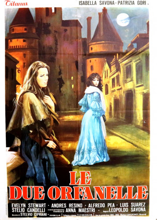 1977 * Manifesto 2F Cinema "Le Due Orfanelle - Evelyn Stewart, Andres Resino" Drammatico (B+)