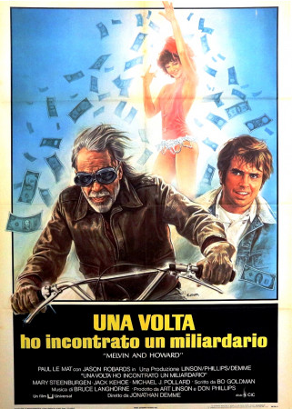 1981 * Manifesto 2F Cinema "Una Volta ho Incontrato un Miliardario - Paul Le Mat" Commedia (B+)