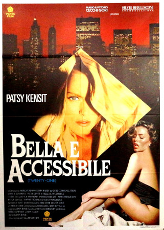 1992 * Manifesto 2F Cinema "Bella e Accessibile - Twenty One - Patsy Kensit" Drammatico (A-)