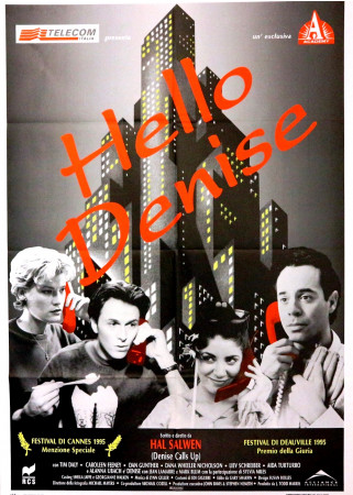 1995 * Manifesto 2F Cinema "Hello Denise - Tim Daly, Aida Turturro" Commedia (A-)