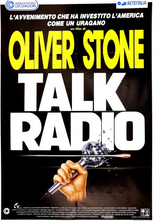 1989 * Manifesto 2F Cinema "Talk Radio - Oliver Stone, Alec Baldwin" Drammatico (B+)