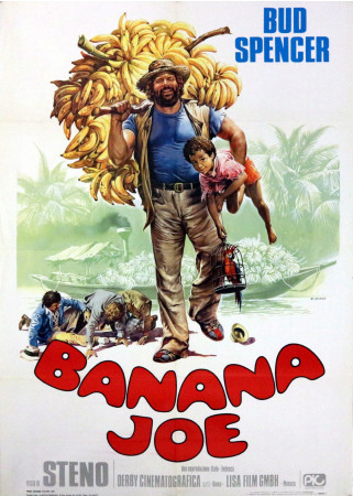 1982 * Manifesto 2F Cinema "Banana Joe - Bud Spencer, Gianfranco Barra" Commedia (B)