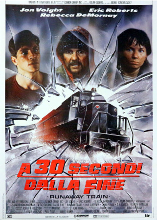 1986 * Manifesto 2F Cinema "A 30 Secondi dalla Fine - Jon Voight, Eric Roberts" Drammatico (B+)