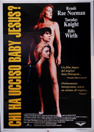 1992 * Manifesto 2F Cinema "Chi ha Ucciso Baby Jesus? - Tuesday Knight, Billy Wirth, Rende Rae Norman" Thriller (B+)