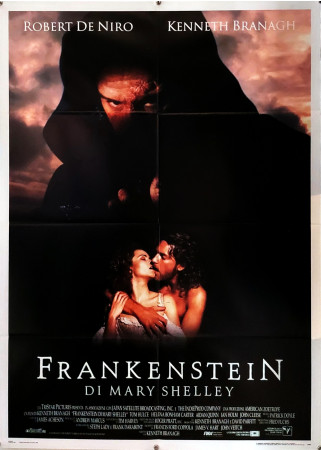 1994 * Manifesto 2F Cinema "Frankenstein di Mary Shelley - Robert De Niro, Kenneth Branagh" Horror (B+)