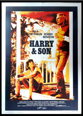 1984 * Manifesto 2F Cinema "Harry & Son - Paul Newman, Robby Benson" Commedia (B+)