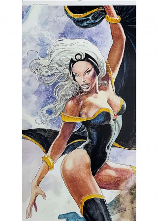2014 * Poster  "Illustrazione Marvel Storm - MILO MANARA, SuperEroi" (A)