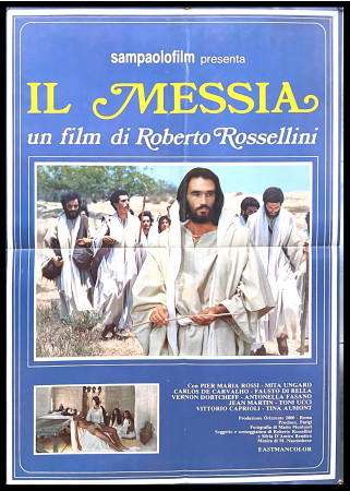 1975 * Poster Soggettone Cinema "Il Messia - Vittorio Caprioli, Tina Aumont" Storico (B)