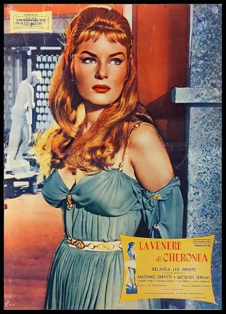 1958 * Locandina Fotobusta "La Venere di Cheronea - Massimo Girotti, Belinda Lee" Storico (B-)