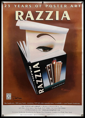 2007 * Manifesto, Poster "RAZZIA, 25 Years of Poster Art - New York" USA (A-)