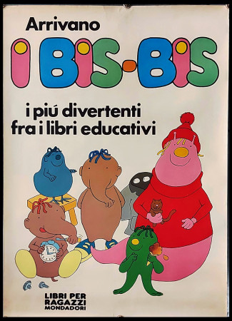 1970ca * Manifesto, Poster Originale "I Bis Bis - Libri per Ragazzi Mondadori" Italia (B)