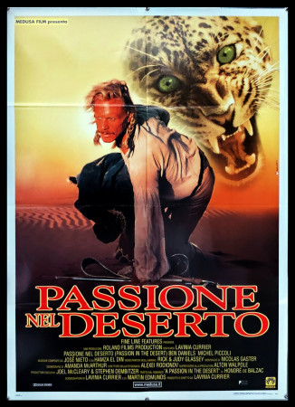 1999 * Manifesto 2F Cinema "Passione nel Deserto - Michel Piccoli, Ben Daniels" Drammatico (B+)