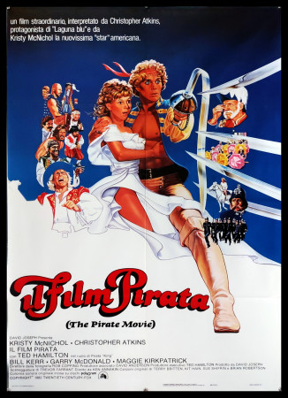 1982 * Manifesto 2F Cinema "Il Film Pirata - Kristy McNichol, Christopher Atkins" Commedia (B+)