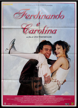 1999 * Manifesto 2F Cinema "Ferdinando E Carolina - Mario Scaccia, Isa Danieli" Commedia (B+)