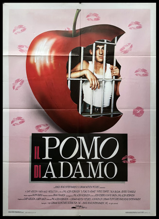 1987 * Manifesto 2F Cinema "Il Pomo d'Adamo - Beverly D'Angelo, Patrick Dempsey" Commedia (B+)