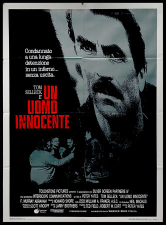 1989 * Manifesto 2F Cinema "Un Uomo Innocente - Tom Selleck, David Rasche" Drammatico (B+)