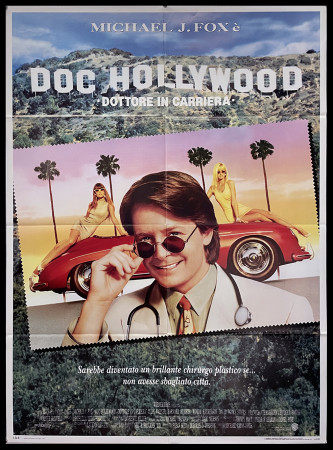 1991 * Manifesto 2F Cinema "Doc Hollywood - Dottore in Carriera - Michael J. Fox" Commedia (B+)