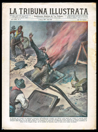 1939 * La Tribuna Illustrata (N°25) "Incidente a Toronto" Rivista Originale