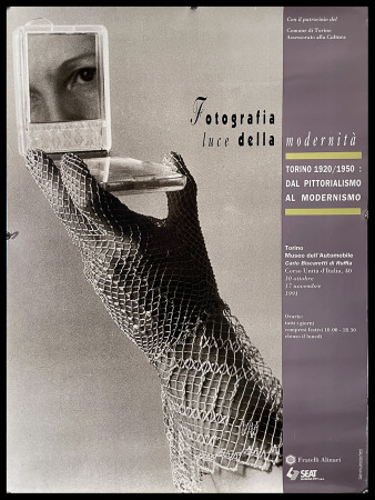 1991 * Manifesto, Poster Arte "Fotografia, Luce della Modernità - dal Pittorialismo al Modernismo" Italia (B+)